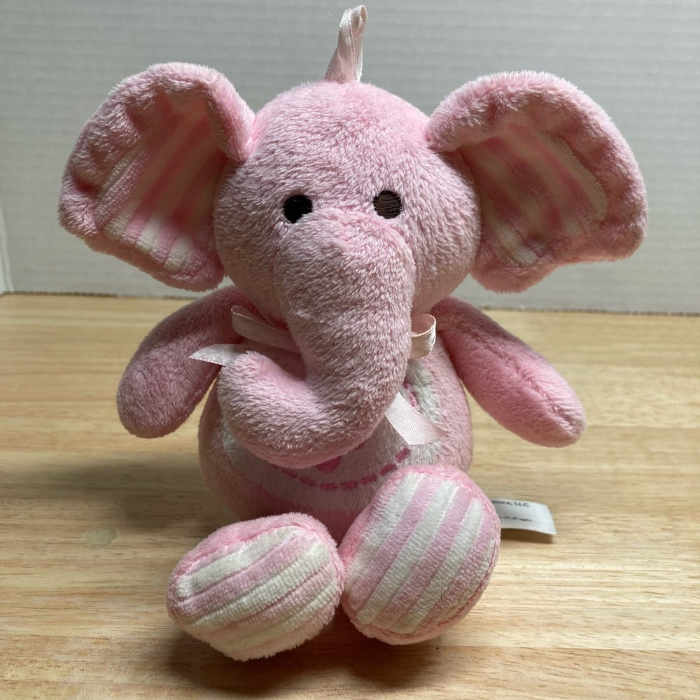 Animal Adventure Pink Elephant Light Up Cheeks and Music. Pre-Owned